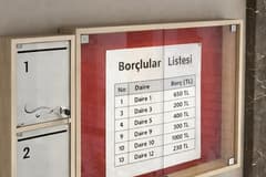 Apartmanlarda panoya borçlu listesi asma tarihe karışıyor