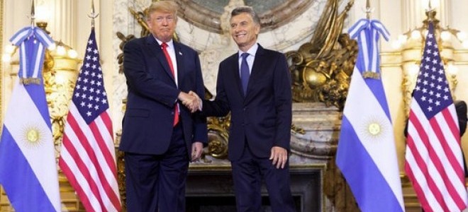 Arjantin'den büyük adım: ''ABD ile serbest ticaret anlaşmasında kararlıyız''