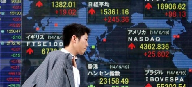 Asya borsaları yükseldi