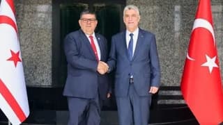 Bakan Bolat, KKTC Maliye Bakanı Berova ile görüştü