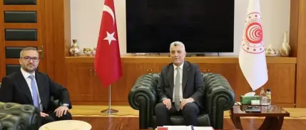 Bakan Bolat ve TCMB Başkanı Karahan bir araya geldi