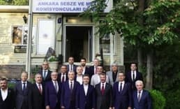 Bakan Bolat ve Yumaklı, Ankara Toptancı Hali yöneticileriyle buluştu