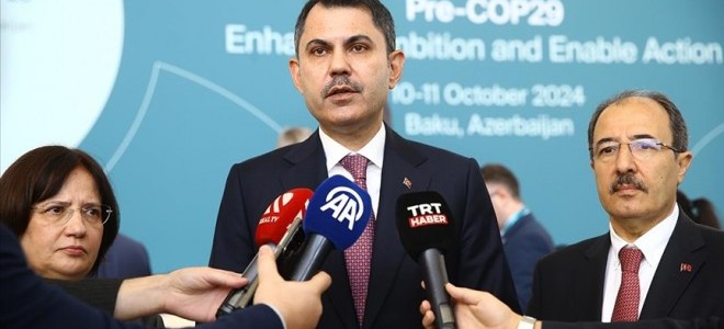 Bakan Kurum Türkiye’nin İklim Yol Haritasını açıkladı