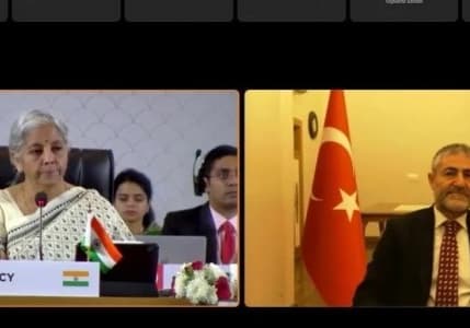Bakan Nebati, G20 Maliye Bakanları Toplantısı'na çevrim içi katıldı