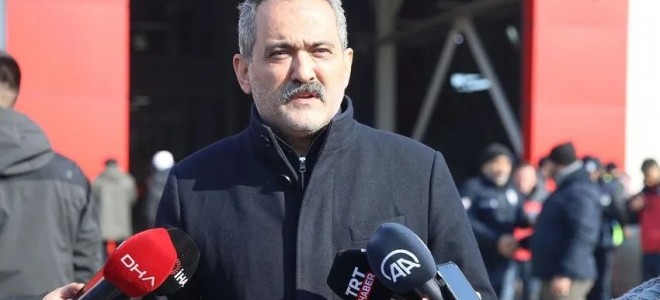 Bakan Özer açıkladı: 10 ilde 1 Mart'a kadar eğitime ara verildi