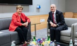Bakan Şimşek, IMF Başkanı Georgieva ile görüştü
