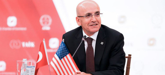 Bakan Şimşek, IMF ve Dünya Bankası toplantıları için ABD'ye gitti