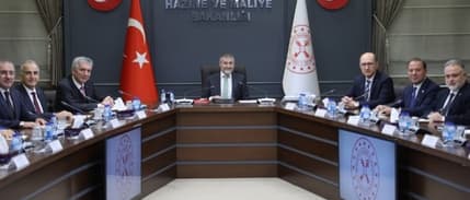 Bakan Nebati, İSO heyetiyle görüştü