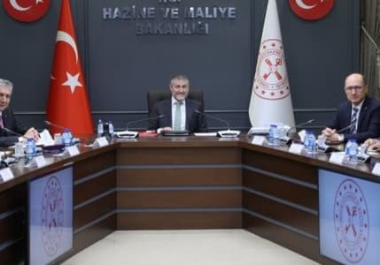Bakan Nebati, İSO heyetiyle görüştü
