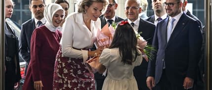Belçika Kraliçesi Mathilde'den İstanbul Finans Merkezi'ne ziyaret