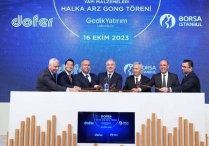 Borsa İstanbul'da gong, Dofer Yapı için çaldı