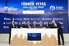 Borsada gong Türker VEYAŞ için çaldı