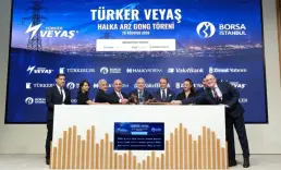 Borsada gong Türker VEYAŞ için çaldı
