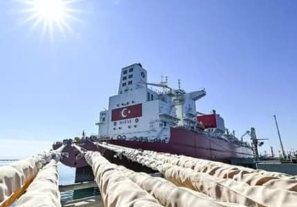 BOTAŞ'a ait FSRU ilk kez yurt dışında görev yapacak