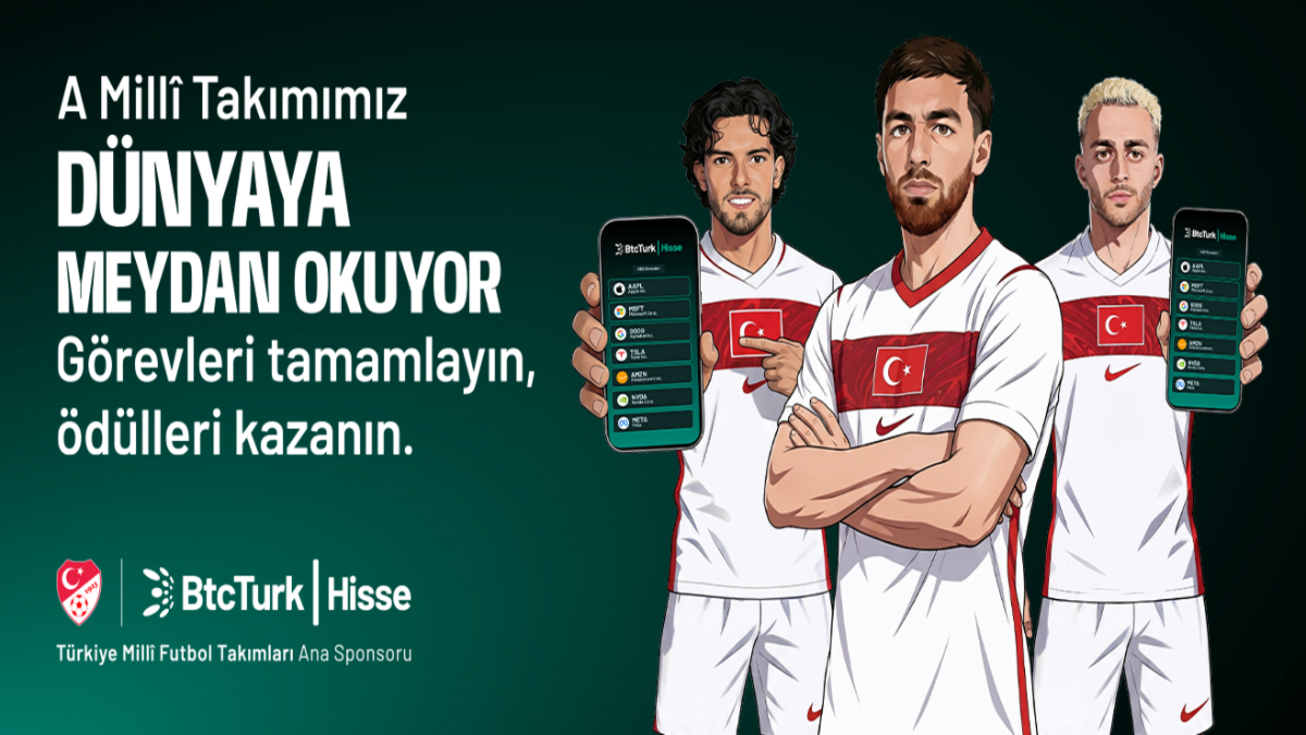 BtcTurk | Hisse’de ödüllü Milli Takım heyecanı ⚽️
