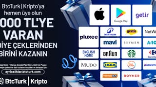BtcTurk | Kripto’dan yeni üyelere özel 1.000 TL’ye varan hediye çeki fırsatı