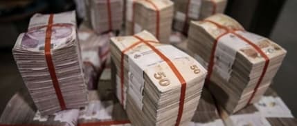 Bütçe ağustosta 129,6 milyar lira açık verdi