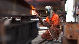 Çalışan kişi başına düşen üretim endeksi yükseldi