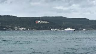 Çanakkale Boğazı çift yönlü gemi trafiğine kapatıldı