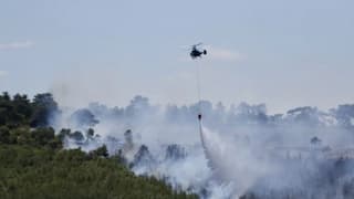 Çanakkale’de tarım arazisinde başlayan yangın ormana sıçradı: Boğaz trafiği kapatıldı