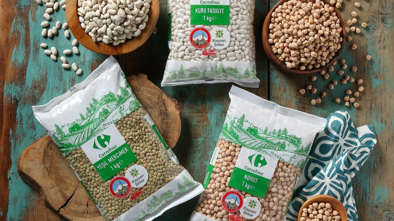 CarrefourSA yerli bakliyat üretimi için Kayseri ile el sıkıştı