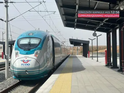 Çerkezköy-Kapıkule Hızlı Tren Hattı bugün açılıyor