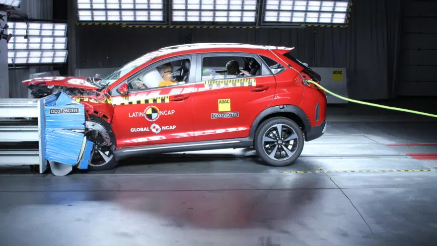 Chery Tiggo 2 çarpışma ve güvenlik testinde sıfır çekti