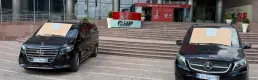 CHP genel merkezi önünde lüks makam araçları satışa çıkarıldı