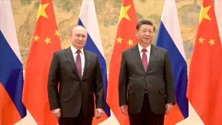 Çin ve Rusya liderleri Pekin'de bir araya geldi