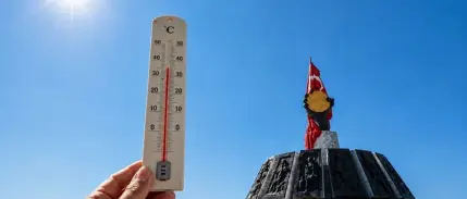 Cizre 46,8 derece ile temmuzun sıcaklık rekorunu kırdı