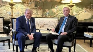 Cumhurbaşkanı Erdoğan, ABD Başkanı Trump ile bir araya geldi