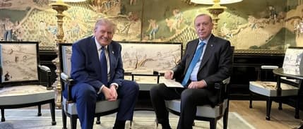 Cumhurbaşkanı Erdoğan, ABD Başkanı Trump ile bir araya geldi