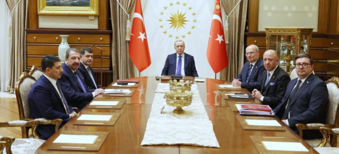 Cumhurbaşkanı Erdoğan, ATO heyetini kabul etti