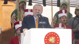 Cumhurbaşkanı Erdoğan'dan Ahlat'ta Terörsüz Türkiye mesajı