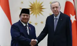 Cumhurbaşkanı Erdoğan, Endonezya Cumhurbaşkanı Subianto ile görüştü