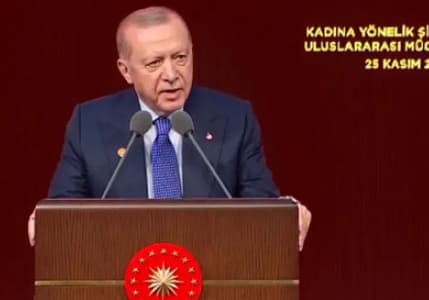 Cumhurbaşkanı Erdoğan: Kadına şiddet, insanlığa ihanettir