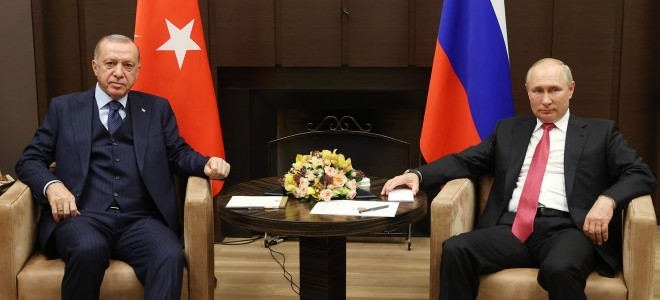Cumhurbaşkanı Erdoğan, Putin ile görüştü