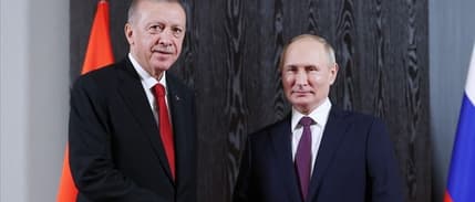 Cumhurbaşkanı Erdoğan, Putin ile görüştü