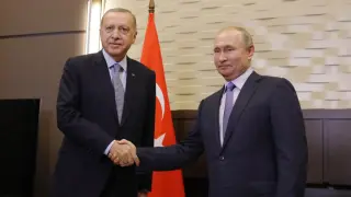 Cumhurbaşkanı Erdoğan, Putin ile görüştü