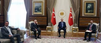 Cumhurbaşkanı Erdoğan, Rahmi Koç ve Ali Koç ile görüştü