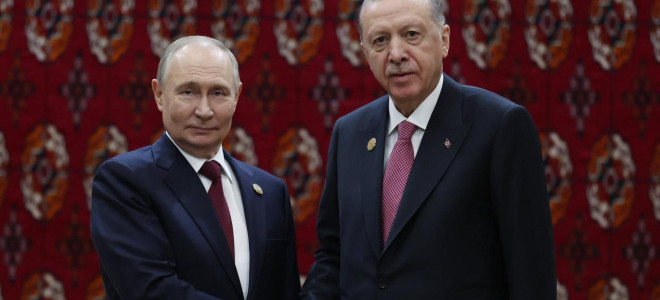 Cumhurbaşkanı Erdoğan, Rusya lideri Putin ile görüştü