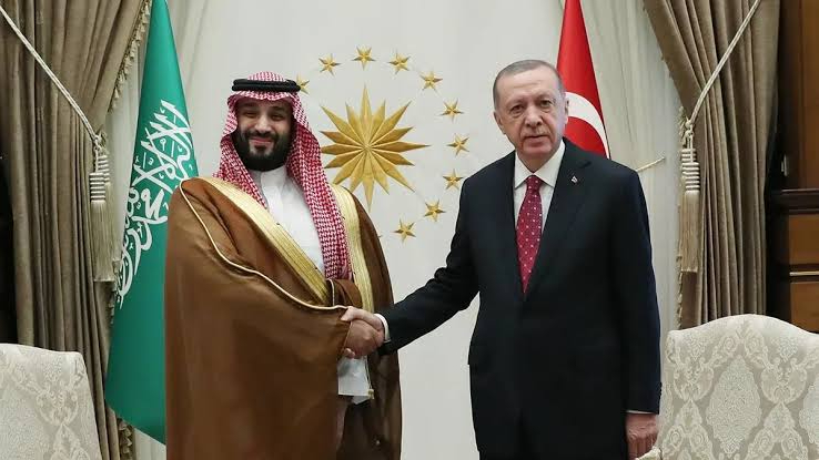 Cumhurbaşkanı Erdoğan, Suudi Arabistan Veliaht Prensi Bin Selman ile görüştü