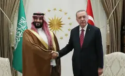 Cumhurbaşkanı Erdoğan, Suudi Arabistan Veliaht Prensi Bin Selman ile görüştü