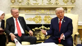 Cumhurbaşkanı Erdoğan, Trump ile görüştü