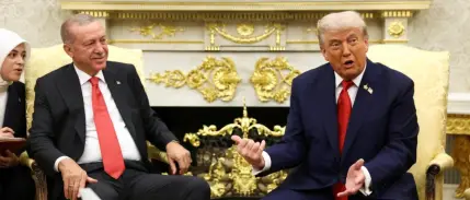Cumhurbaşkanı Erdoğan, Trump ile görüştü