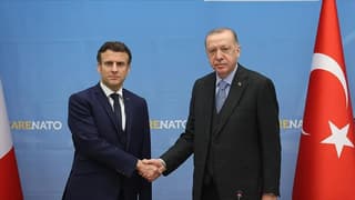 Cumhurbaşkanı Erdoğan ve Macron arasında İran görüşmesi