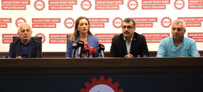 DİSK’ten asgari ücrete yönelik yeni çağrı