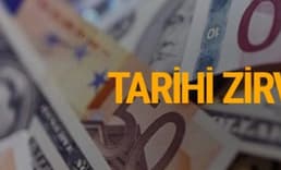 Dolar ve Euro'dan Yeni Tarihi Rekor! Borsa Düştü!