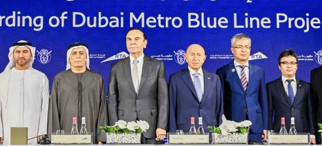 Dubai’de Türk imzası: 220 milyar liralık metro hattı başladı