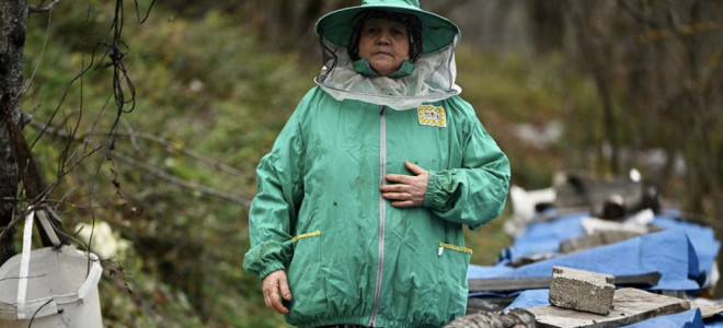 Düzceli kadın girişimci 10 kovanla başladığı arıcılıkta 300 kovana ulaştı